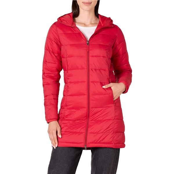NEW AMAZON ESSENTIALS XL RED JACKET