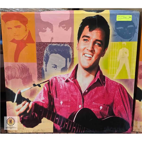 ELVIS PRESLEY CANVAS ART PICTURE 23.75" X 23.75"