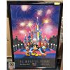 Image 1 : 25 YEARS DISNEY WORLD 26" X 38"
