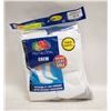 Image 1 : WHITE CREW SOCKS 12-16 SIZE 6-PACK FRUIT OF