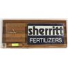 Image 1 : SHERRITT FERTILIZER CUSTOM CARVED SOLID WOOD
