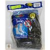 Image 1 : BLACK CREW SOCKS 12-16 SIZE 6-PACK FRUIT OF