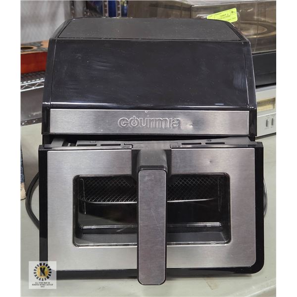GOURMIA AIR FRYER W/ ACCESSORIES. TESTED