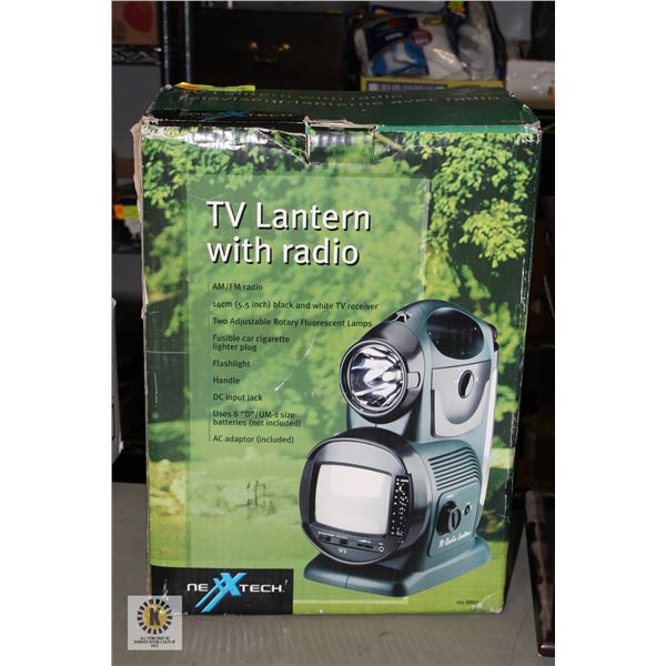 TV LANTERN WITH RADIO