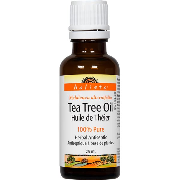 NEW 3 X 25ML HOLISTA TEA TREE OIL