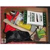FLAT OF NEW CAMPING/SURVIVAL GEAR INCL. THE