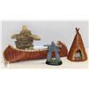 INUKSHUKS & VINTAGE BIRCH TEEPEE & CANOE-ESTATE