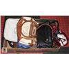 TRAY OF ASSORTED PURSES & BAGS