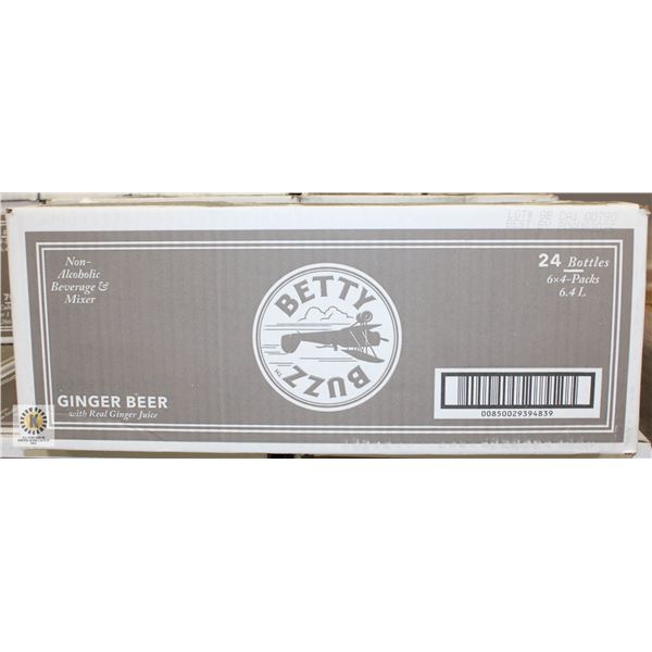 CASE OF 24 X 266ML BOTTLES OF GINGER BEER MADE BY