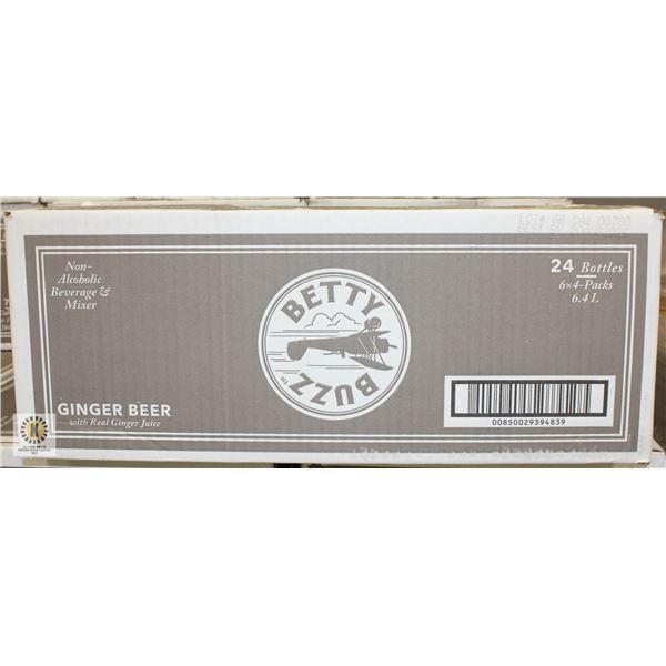 CASE OF 24 X 266ML BOTTLES OF GINGER BEER MADE BY