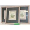 Image 1 : PAIR OF FRAMED WALL HANGINGS
