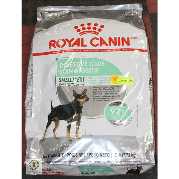 NEW 17LB ROYAL CANIN ALL STAGES DIGESTIVE