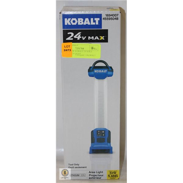 BRAND NEW KOBALT 24 VOLT WORK AREA LIGHT