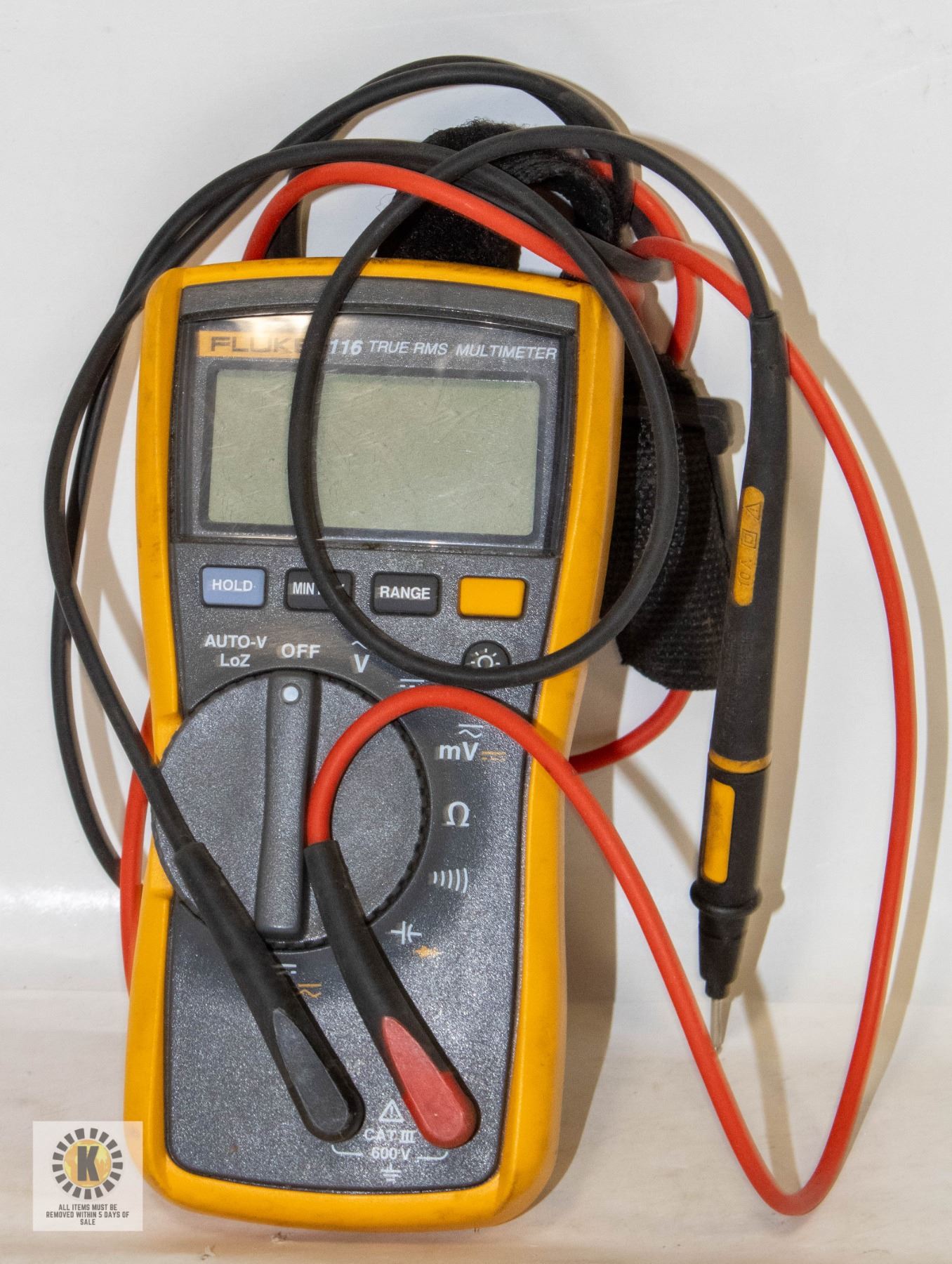 FLUKE 116 TRUE RMS MULTIMETER