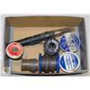 Image 1 : BOX WITH 4 ROLLS OF SOLDER - 2 CONTAINERS