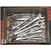 Image 1 : BOX W/ 34 HAND WRENCHES