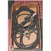 Image 1 : FLAT WITH SET OF 200 AMP WELDING CABLES - 2