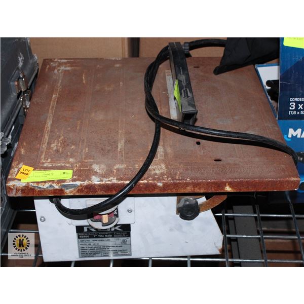 ROK 7" TILE SAW