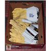 8 PAIRS OF GANDER ROUGH RIGGER GLOVES SZ 10