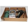 Image 1 : BOX W/3 AIR COMPRESSOR DRYERS+AIR FITTINGS