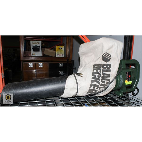 LEAF BLOWER MULCHER BLACK & DECKER