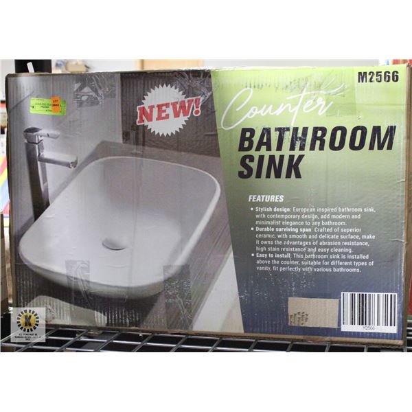 NEW PEDESTAL SINK WHITE