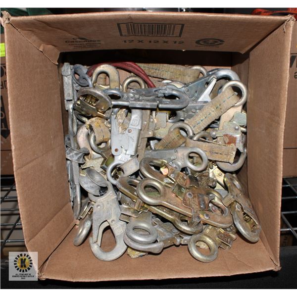 QTY SAFETY LOCKING CLIPS