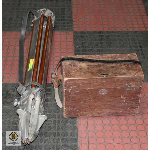 OPTICAL CONSTRUCTION LEVEL & 16 INCH ROD