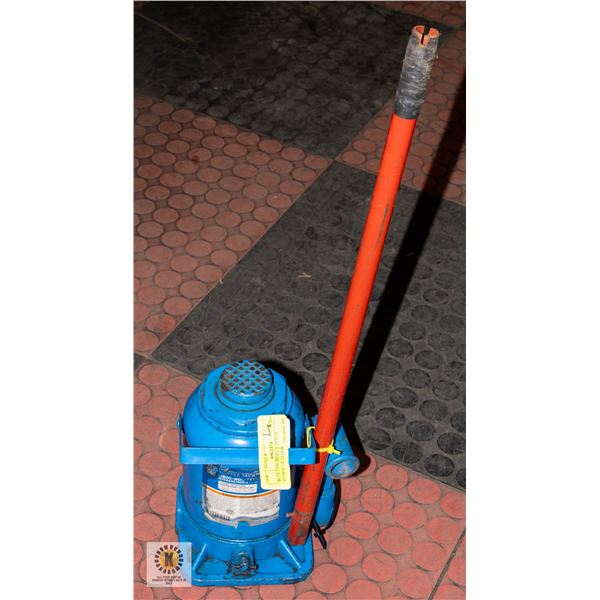 BLUE LOW PROFILE 20 TON HYDRAULIC FLOOR
