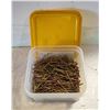 Image 1 : 1/2 TUB OF 10 X 3.5 WOOD CONSTRUCTION SCREWS