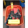 Image 1 : ORANGE BIN OF TOOLS