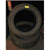 PAIR OF CONTINENTAL 205/55R16 TIRES