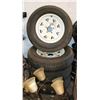 4 TRAILER TIRES ST205/75015 5 BOLT