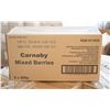 NEW CASE OF CARNABY MIXED BERRIES GUMMY CANDIES