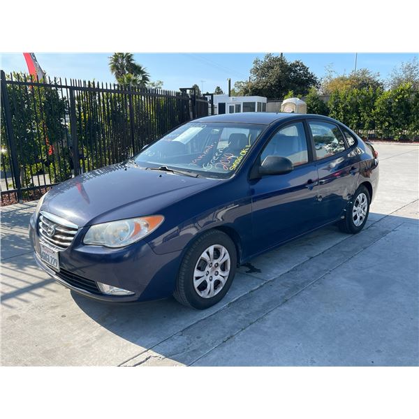 HYUN ELANTRA 2010 SALV-T-DON SMOG