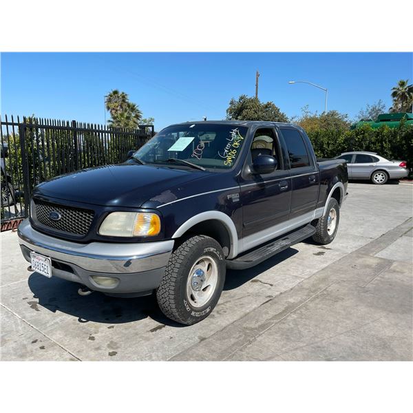 FORD F-150 2001 APP/DUP-T/EXP-ONLY-SMOG