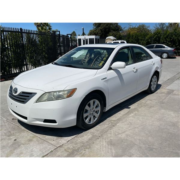 TOYT CAMRY 2007 JUNK-DON-SMOG