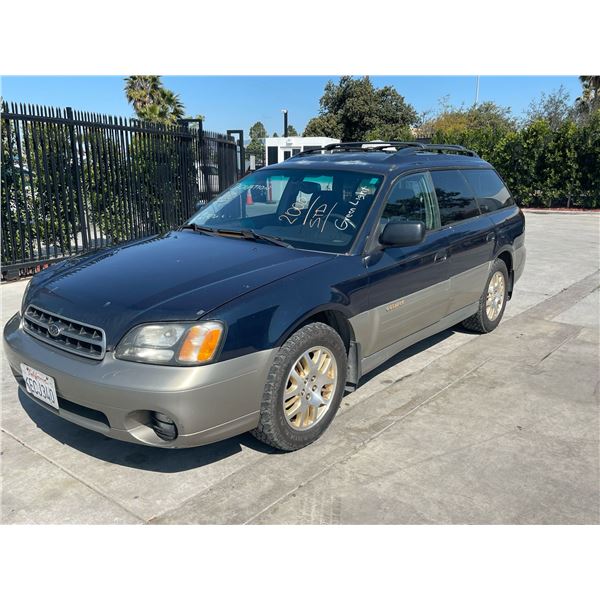 SUBA OUTBACK 2000 APP  DUP/T-DON