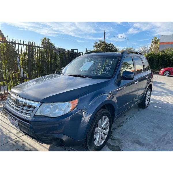 SUBA FORESTER  2013 APPT/DUP-T SMOG