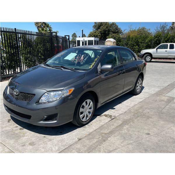 TOYT COROLLA 2010 APPT/DUP-T SMOG