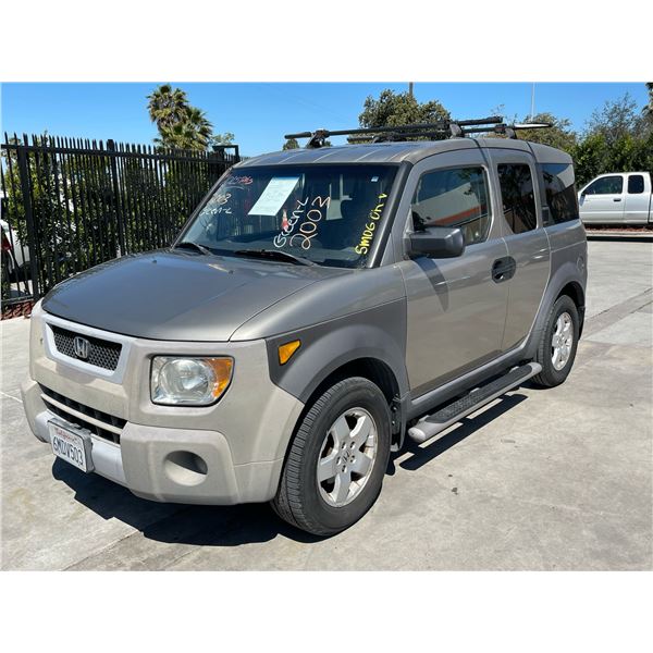 HOND ELEMENT 2003 APPT/DUP-T SMOG