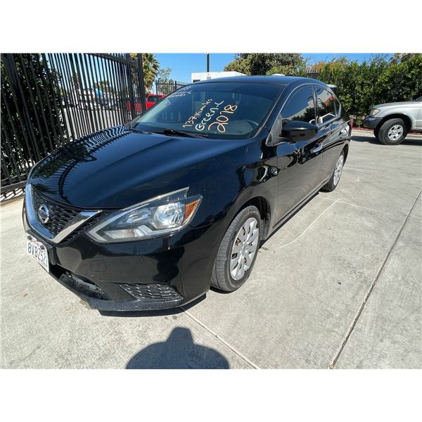 NISS SENTRA 2018 REPO- WAIT/TITLE