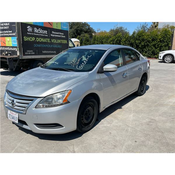 NISS SENTRA 2015 T-DONATION