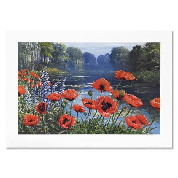 Monets Pond - Early Morning by Peter Ellenshaw (1913-2007)