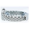 Image 7 : Rolex Ladies Quickset Stainless Steel Black Diamond 26MM Datejust Wristwatch