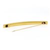 Image 5 : Art Nouveau 14k Gold Natural Seed Pearl Bar Pin Brooch