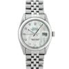 Image 2 : Rolex Stainless Steel 36MM White Diamond Datejust Wristwatch