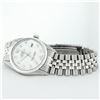 Image 5 : Rolex Stainless Steel 36MM White Diamond Datejust Wristwatch
