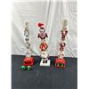 Image 1 : 3 Christmas Totem Style Poles