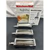 Image 1 : Kitchen Aid 3-Piece Pasta Roller & Cutter Set